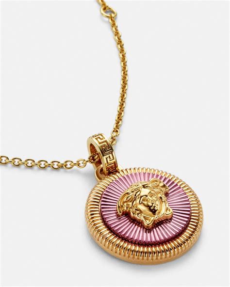 versace la medusa necklace.